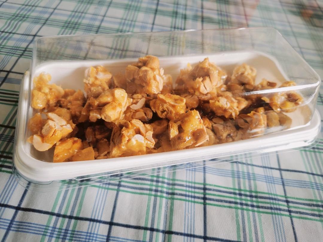 无水无油香脆花生糖