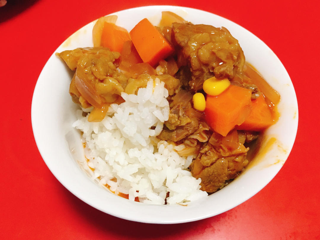 dk私房菜做的流星之绊同款红烩牛肉饭