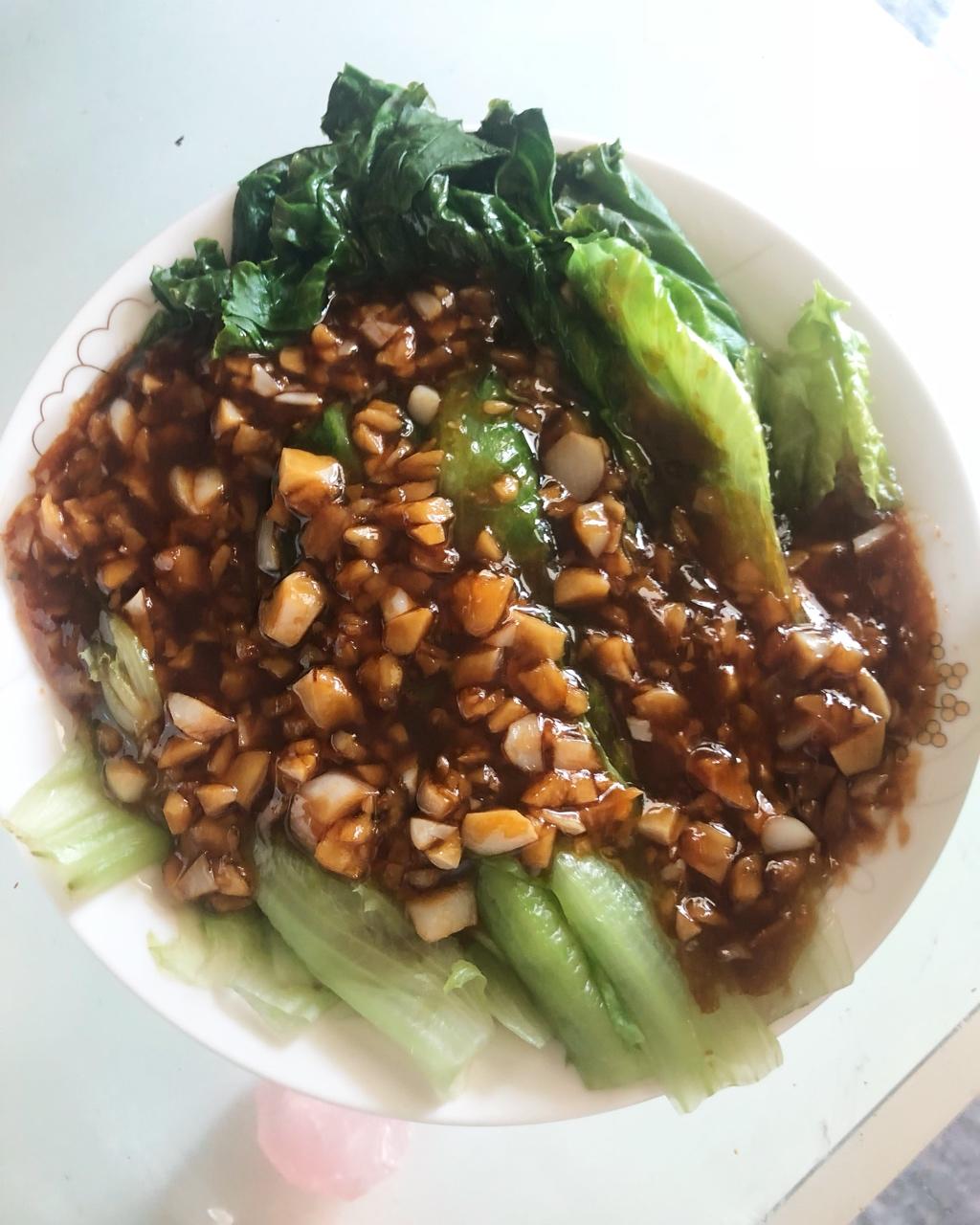 家常菜 蚝油生菜