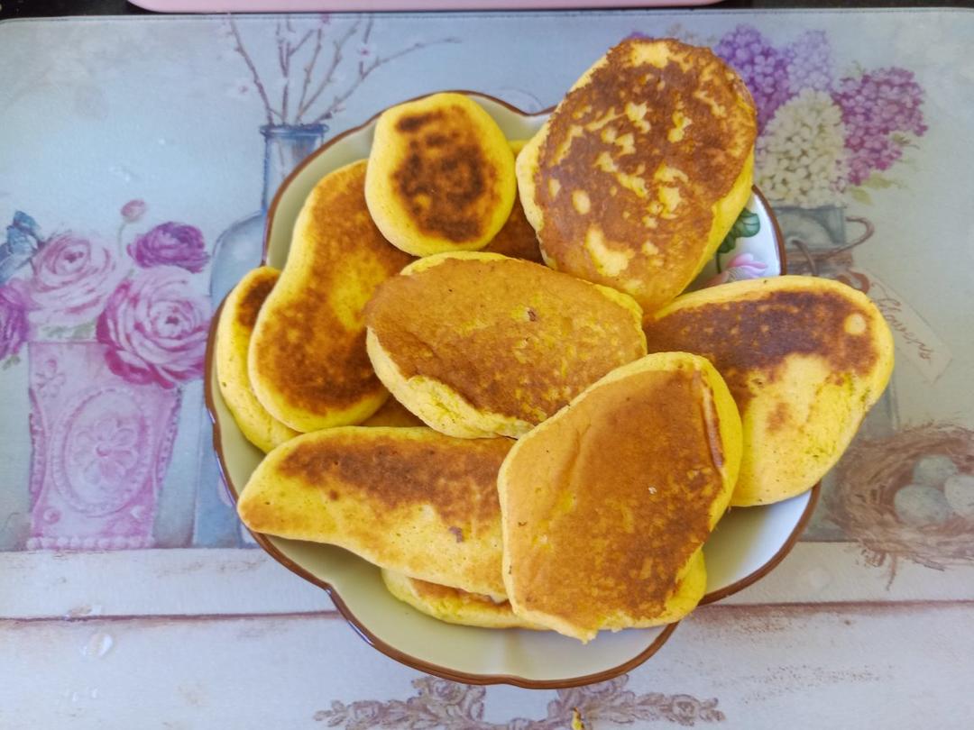奶香玉米饼
