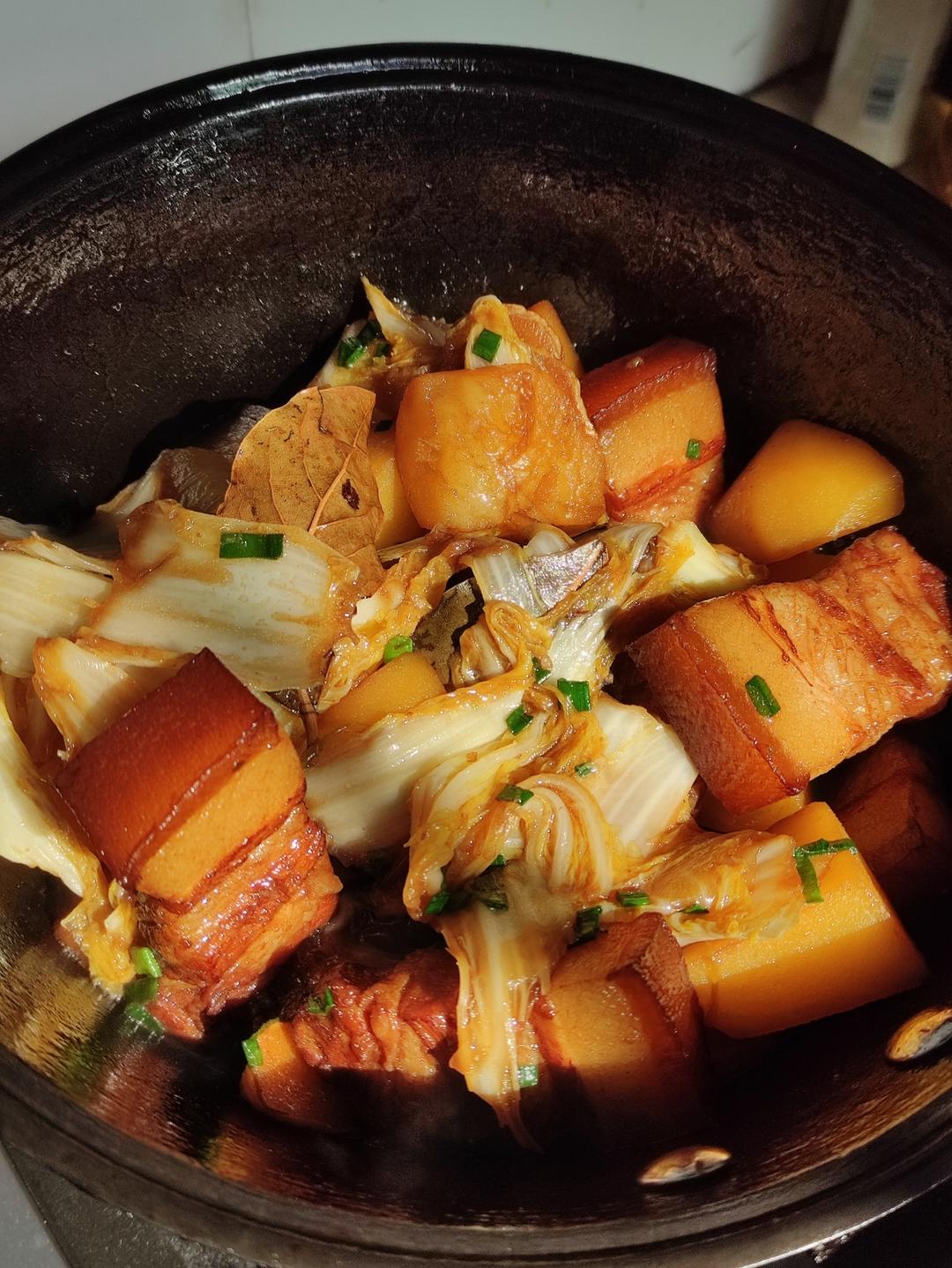 红烧肉炖土豆（丝毫不腻）