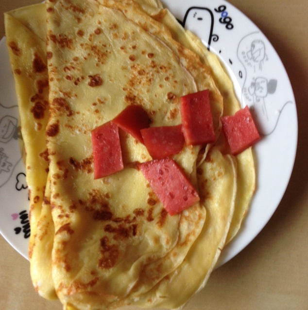 基础早餐可丽饼