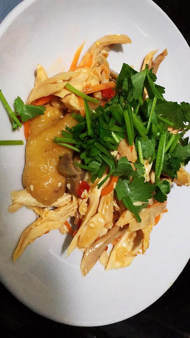 手撕鸡的家庭版做法