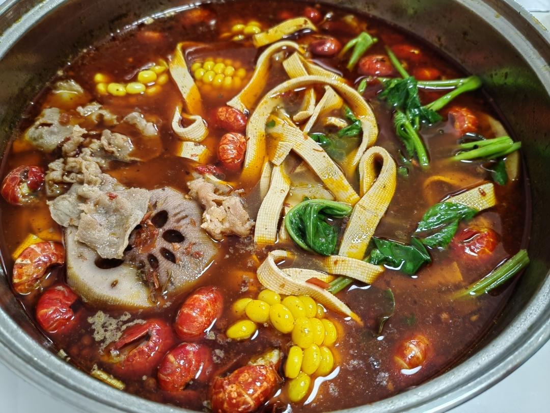 自制麻辣重庆火锅