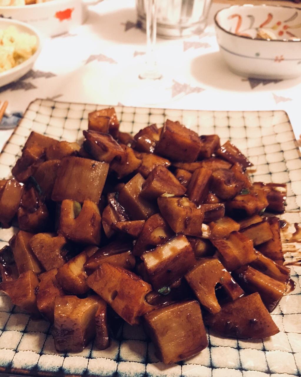 糖醋藕丁