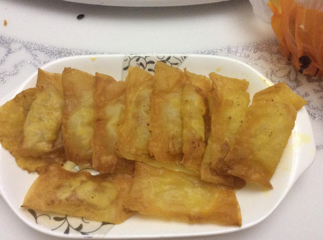 苹果派（馄饨皮版，三种做法）