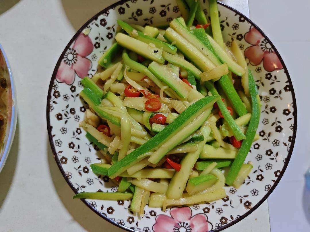 小炒西葫芦