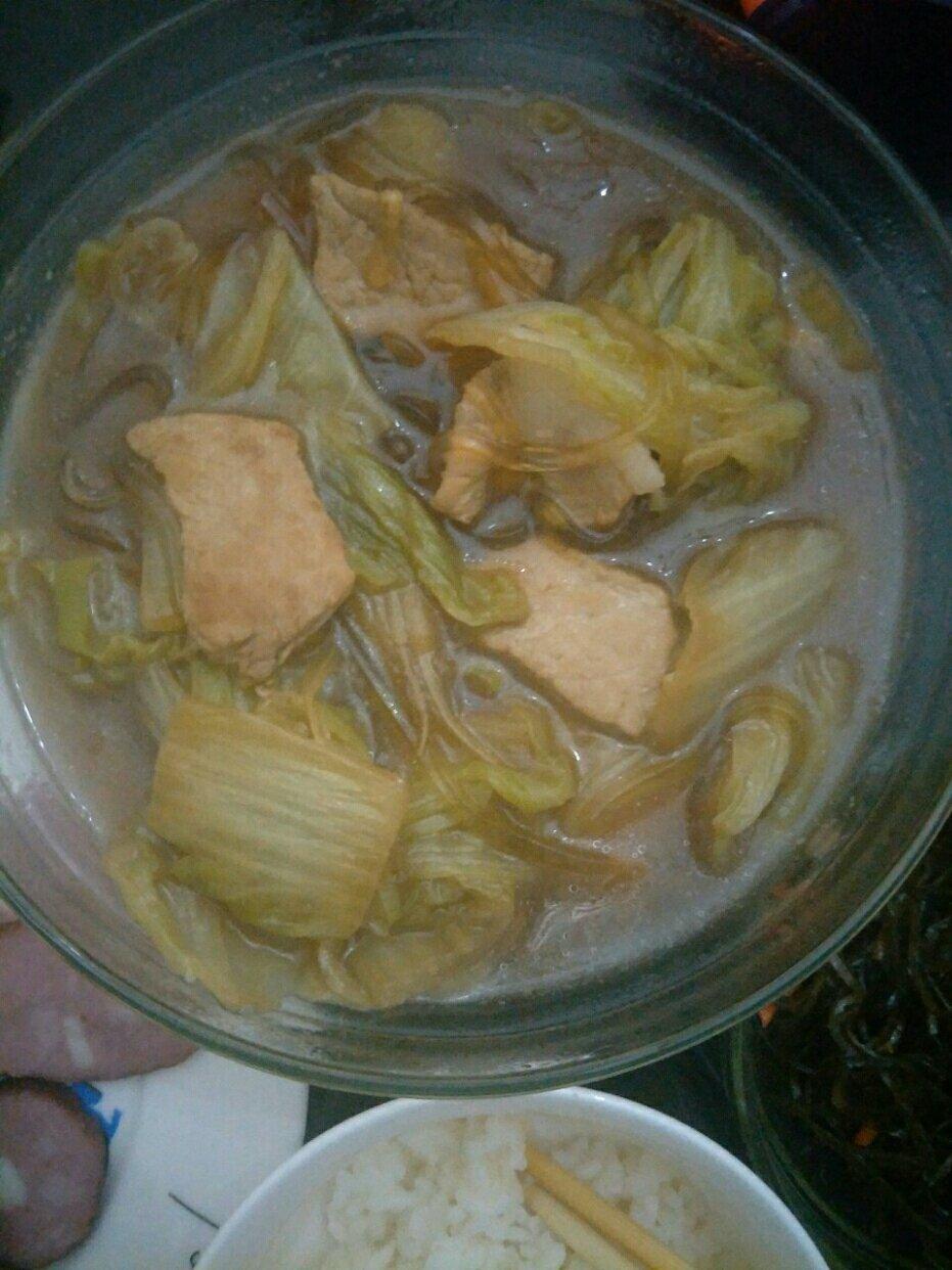 白菜炖粉条