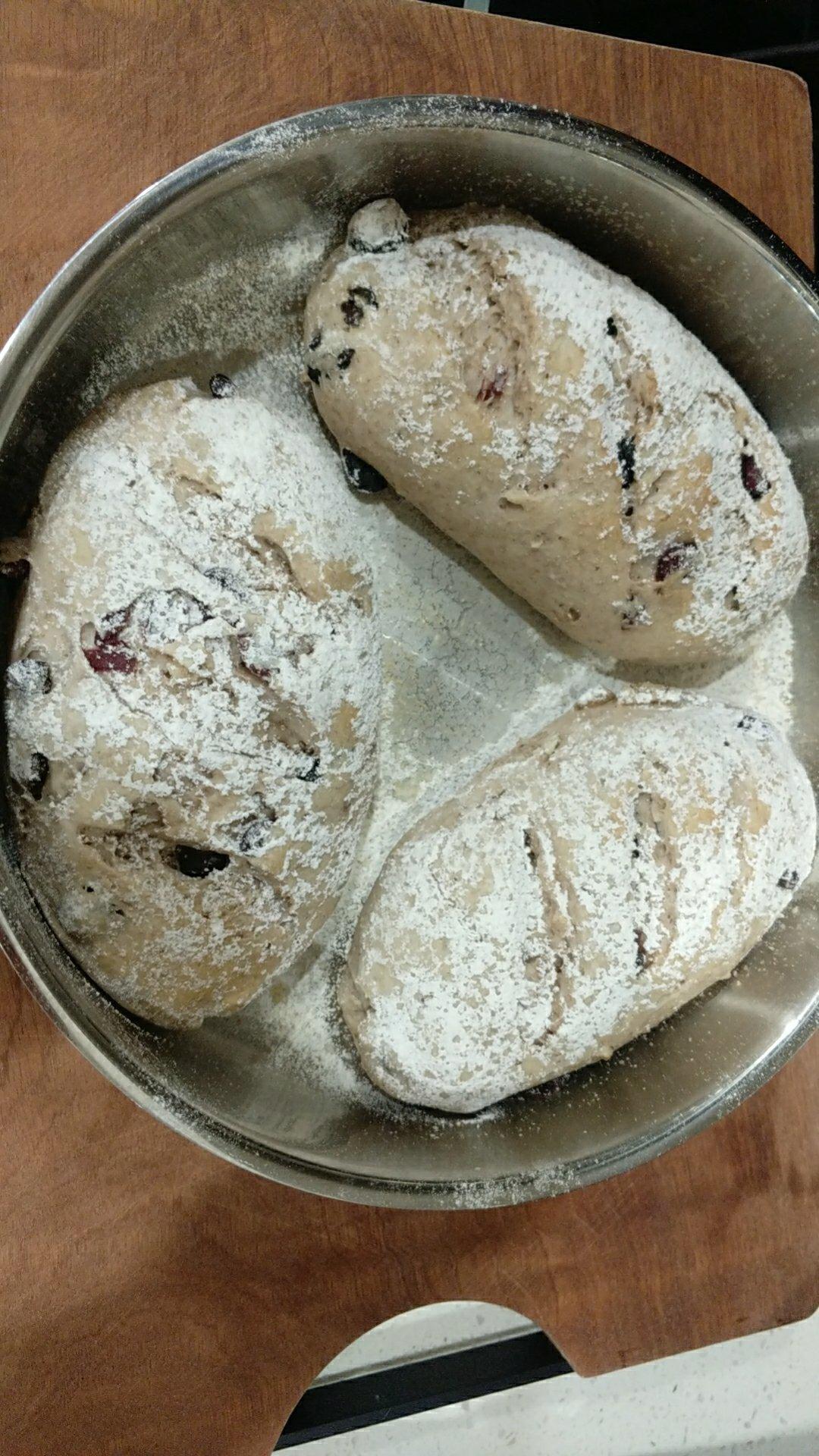 无油无糖全麦果干面包