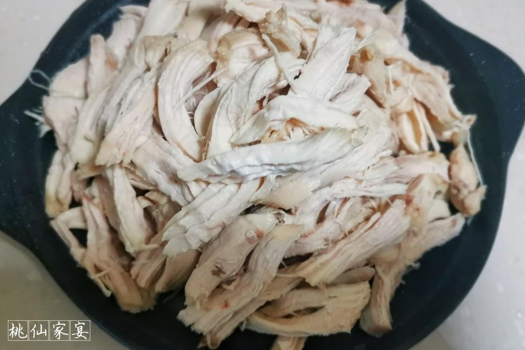 手撕蘸水鸡的做法