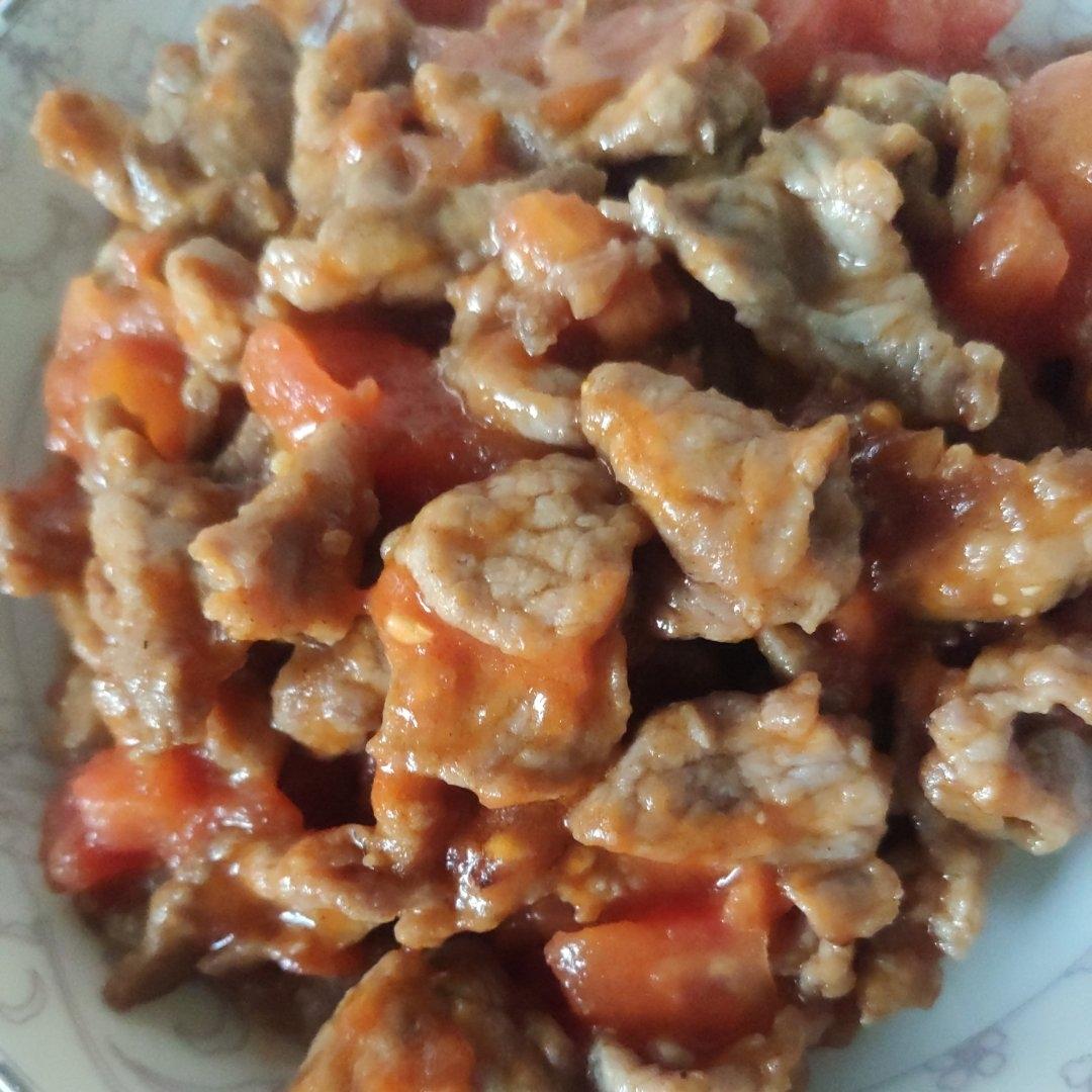 再挑食的孩子都喜欢吃的番茄炒牛肉