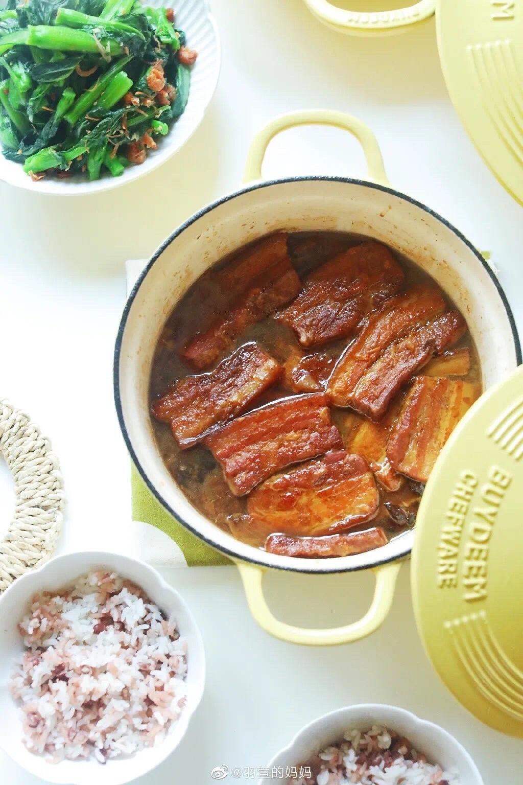 北鼎铸铁锅食谱｜卤五花肉的做法