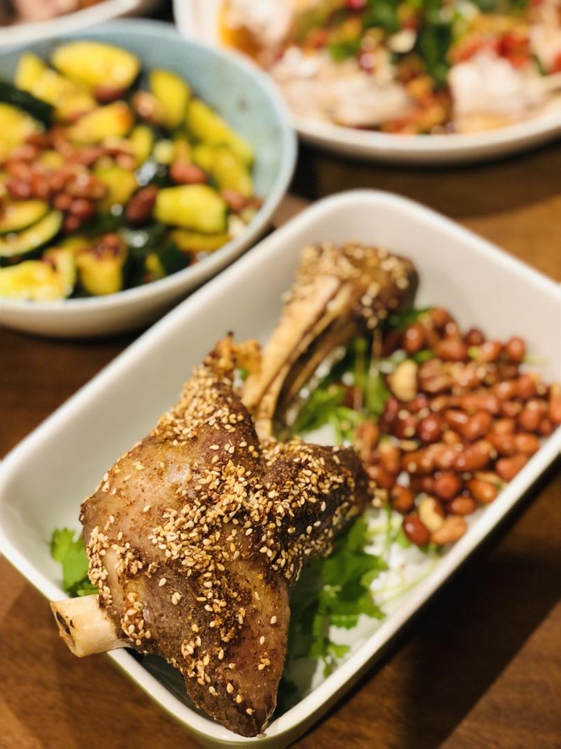 地道蒙餐：烤羊排(家用烤箱版)