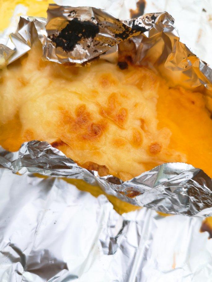 奶香芝士焗红薯