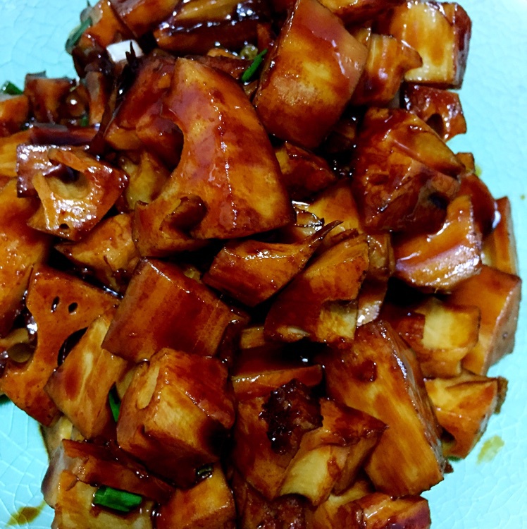 糖醋藕丁