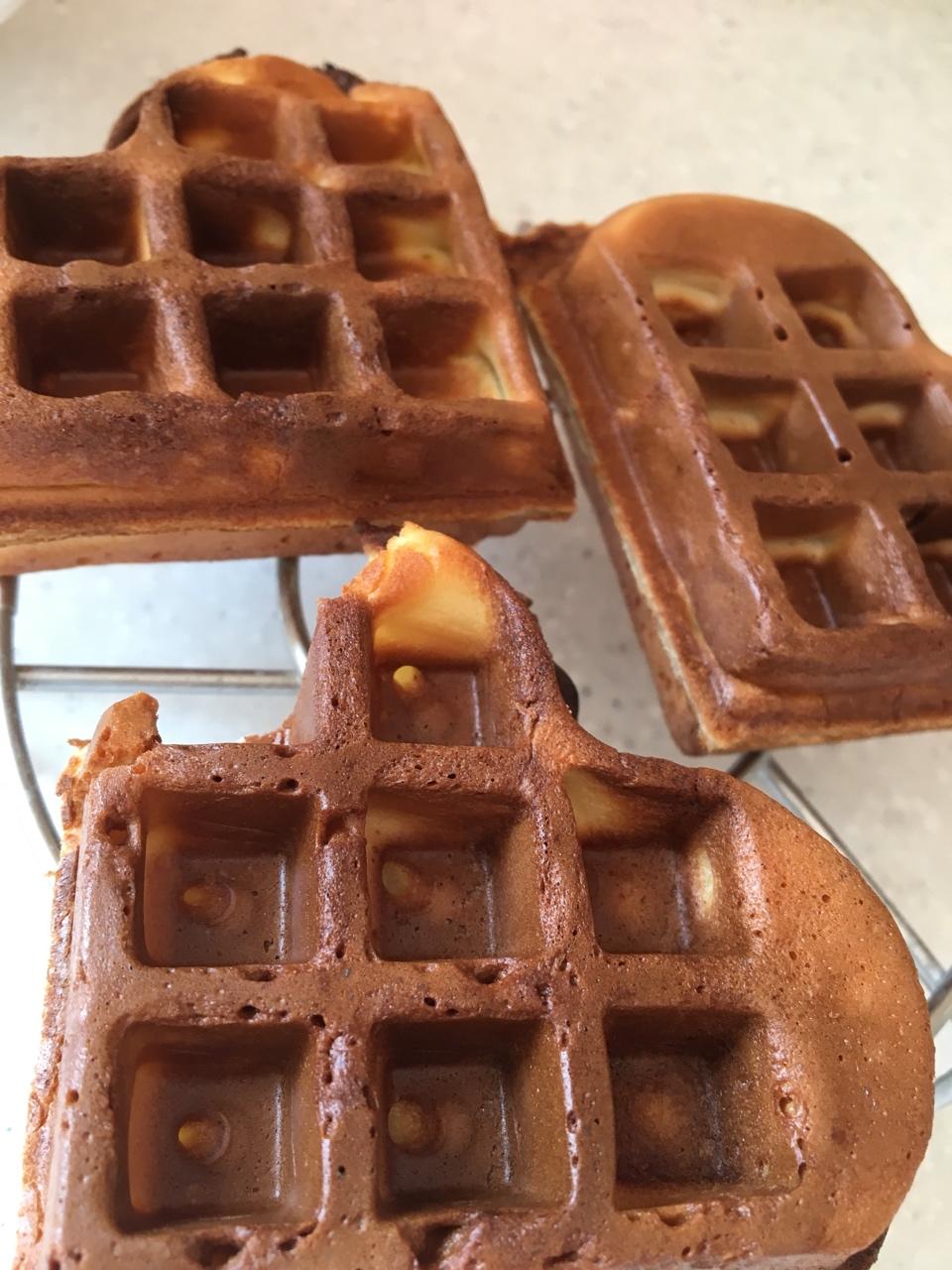 奶香糯米华夫「附面糊不粘锅小贴士」