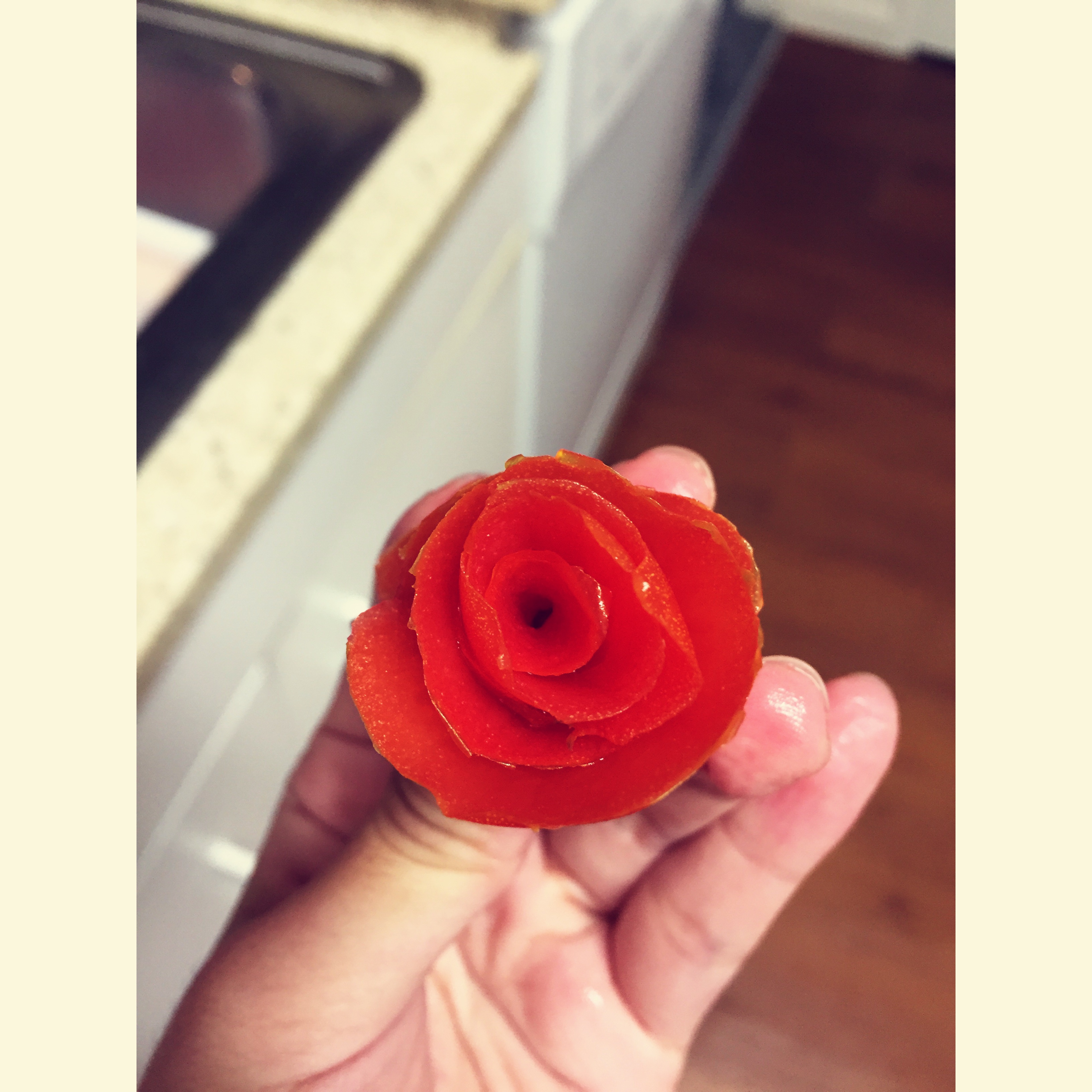 番茄玫瑰花