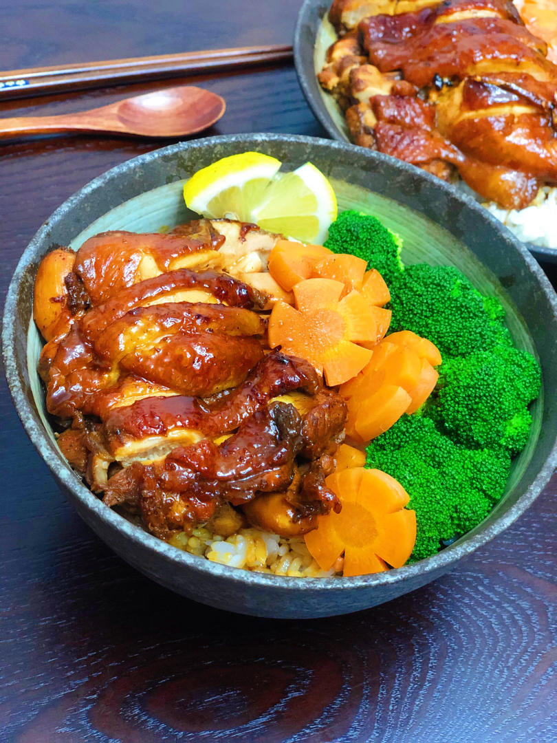 照烧鸡腿饭