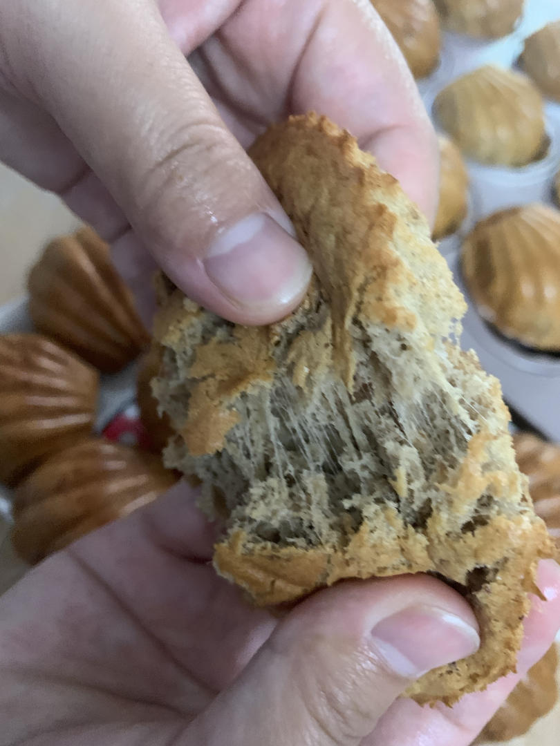 肉松拔丝小蛋糕