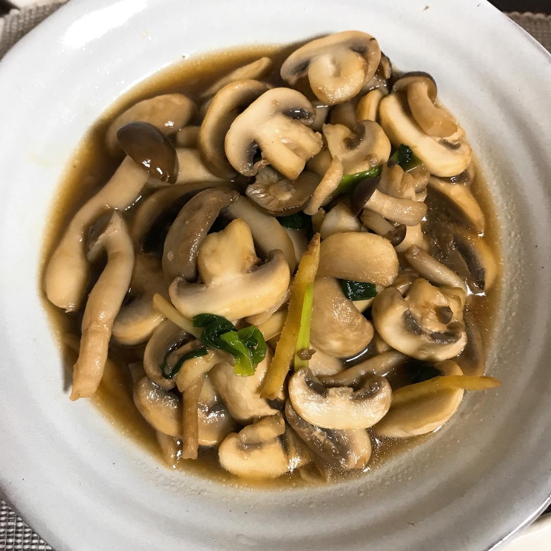 “鲜”美的简单快手菜——素炒鲜口蘑