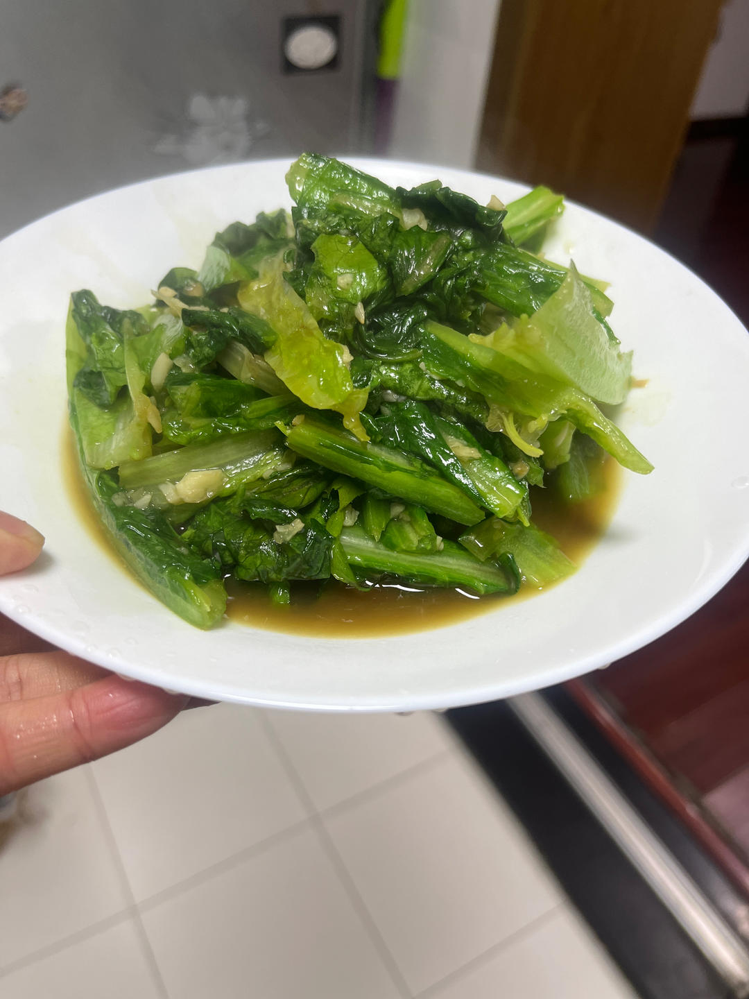 蒜蓉油麦菜（蚝油）