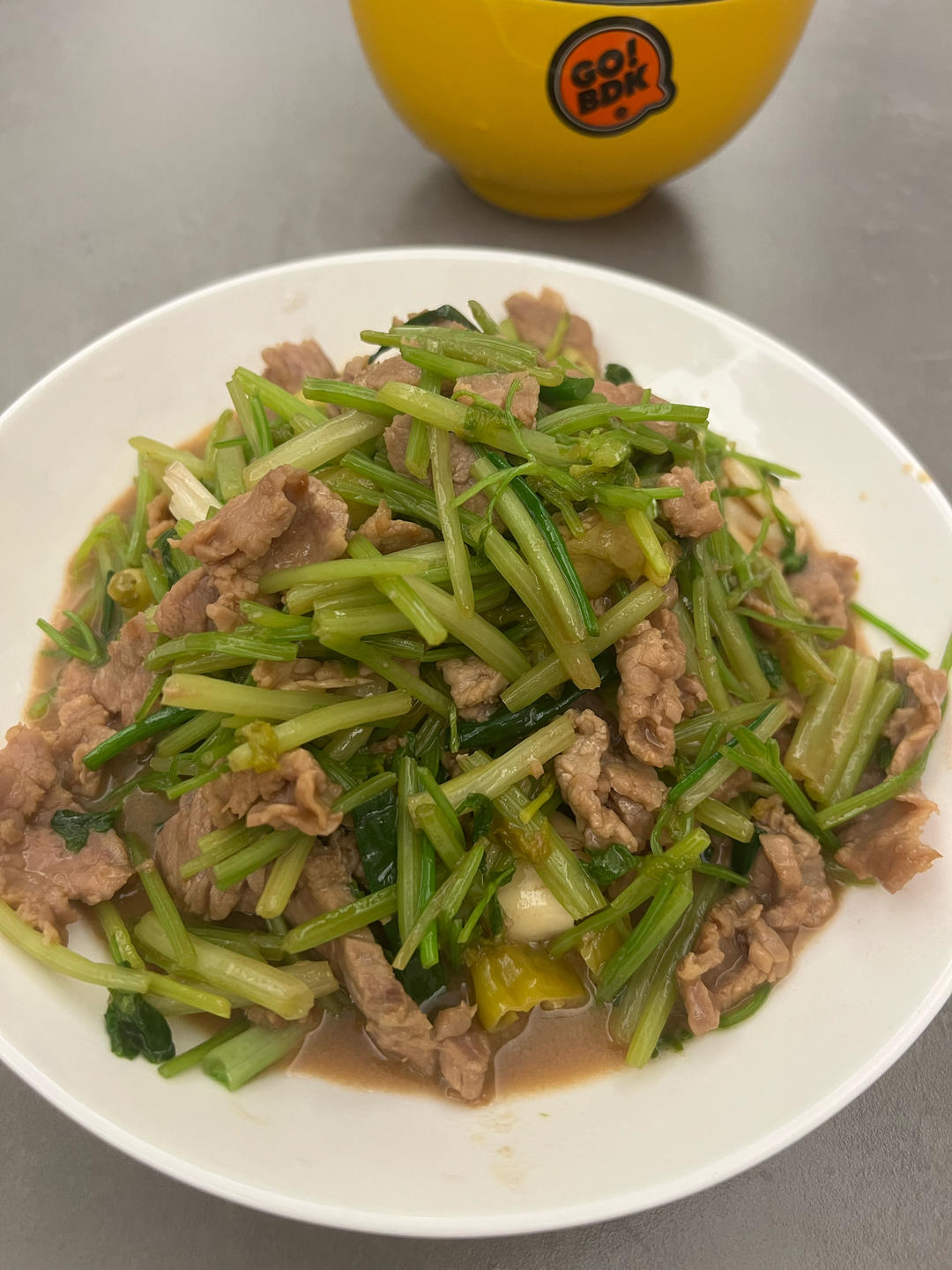 超级下饭的【香菜牛肉】狂炫三碗饭！！！