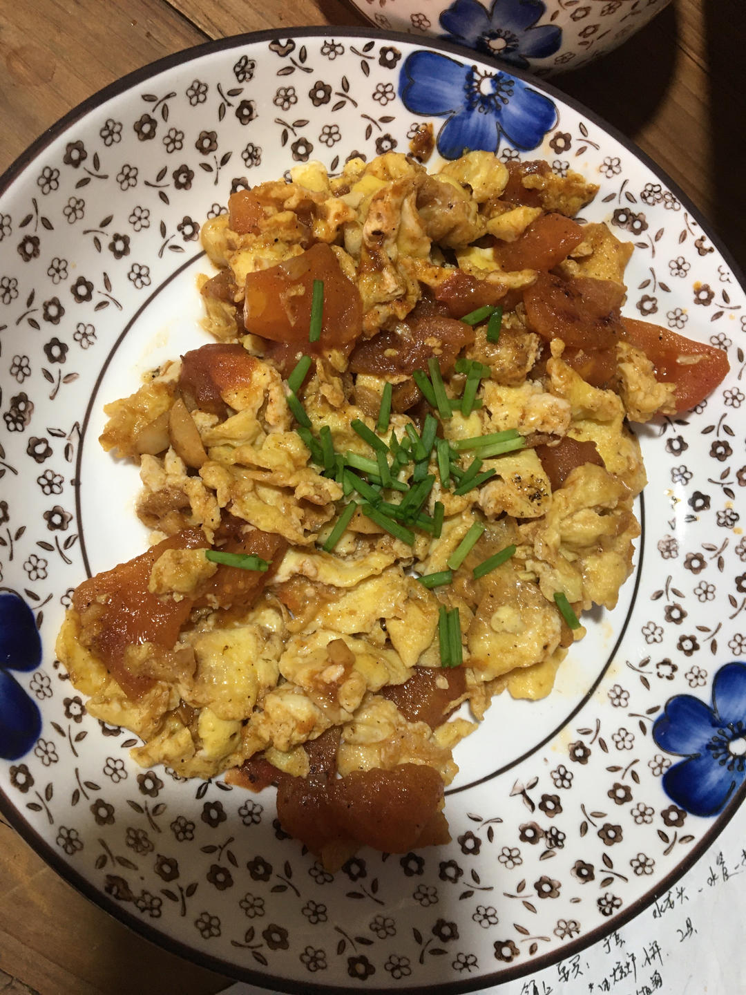 西红柿炒鸡蛋