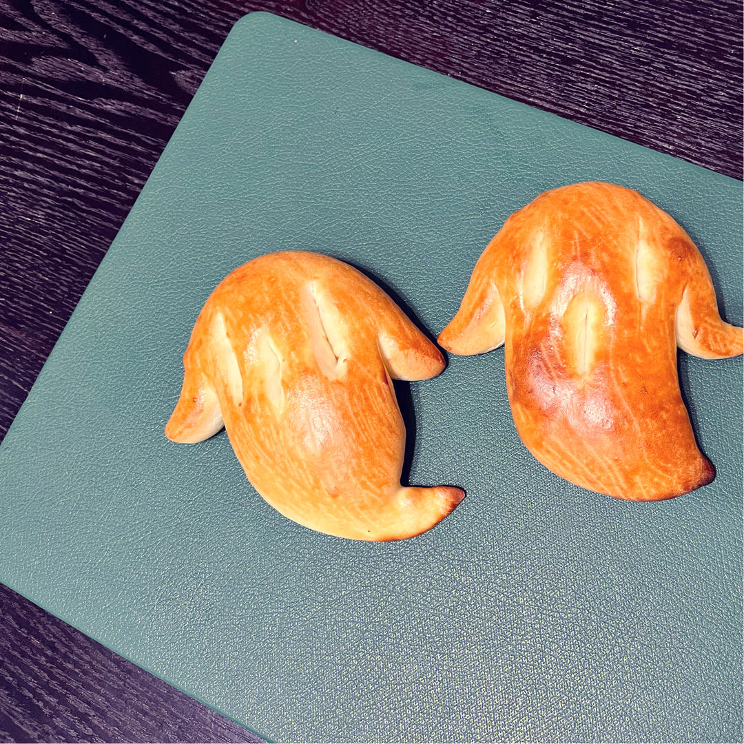 万圣节🎃应景༄「阿飘👻幽灵面包」༄