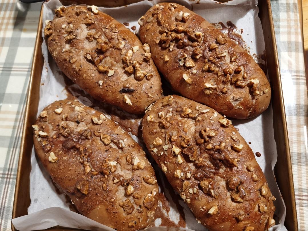 核桃马里奥面包