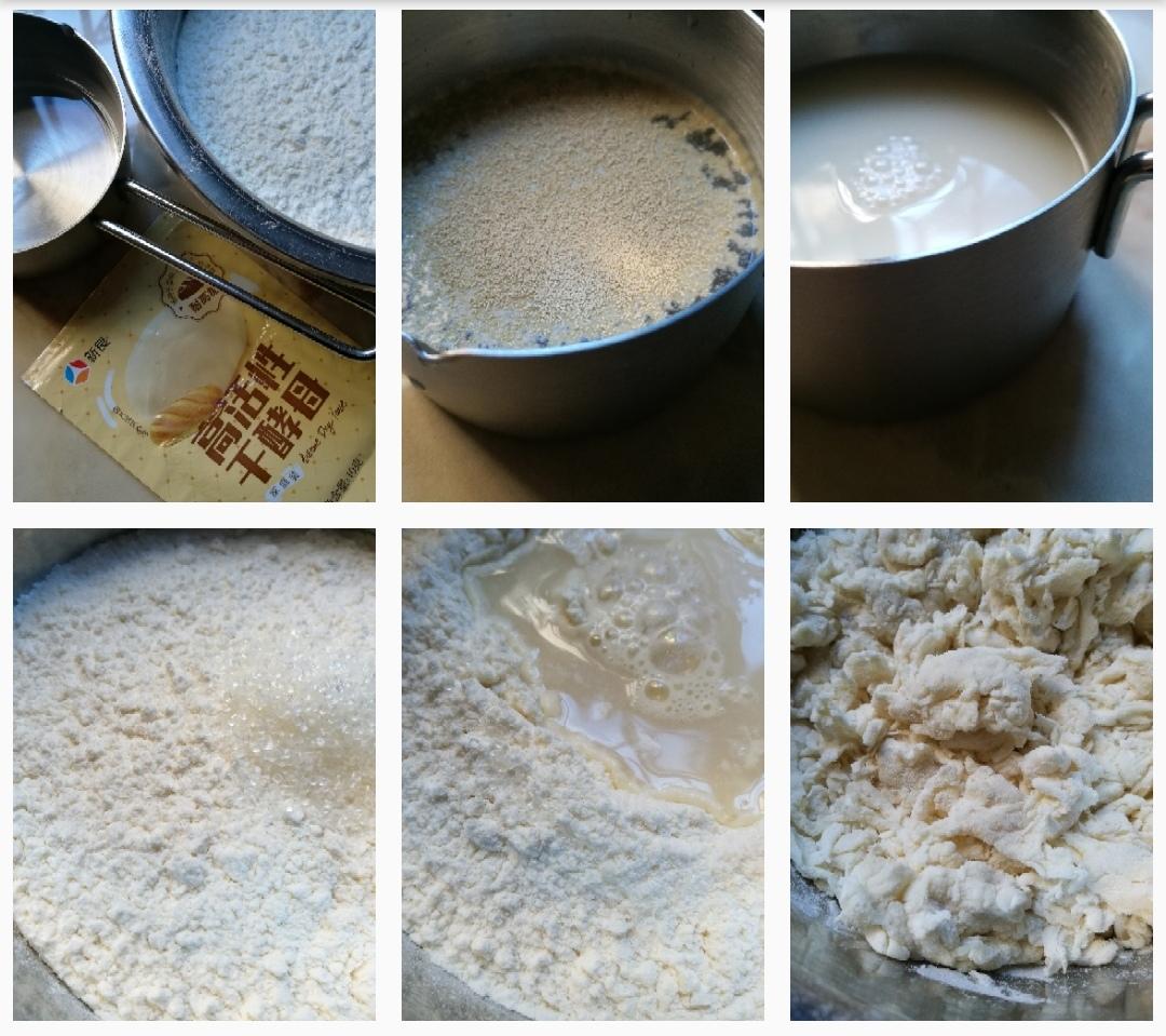 纯奶手撕吐司的做法 步骤1