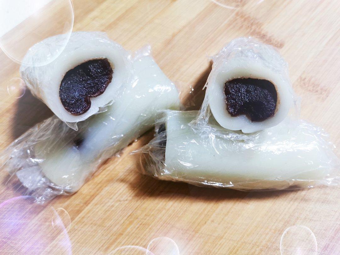 十分钟搞定超正宗的桂花条头糕，零失败！过夜不变硬，豆沙糯米卷
