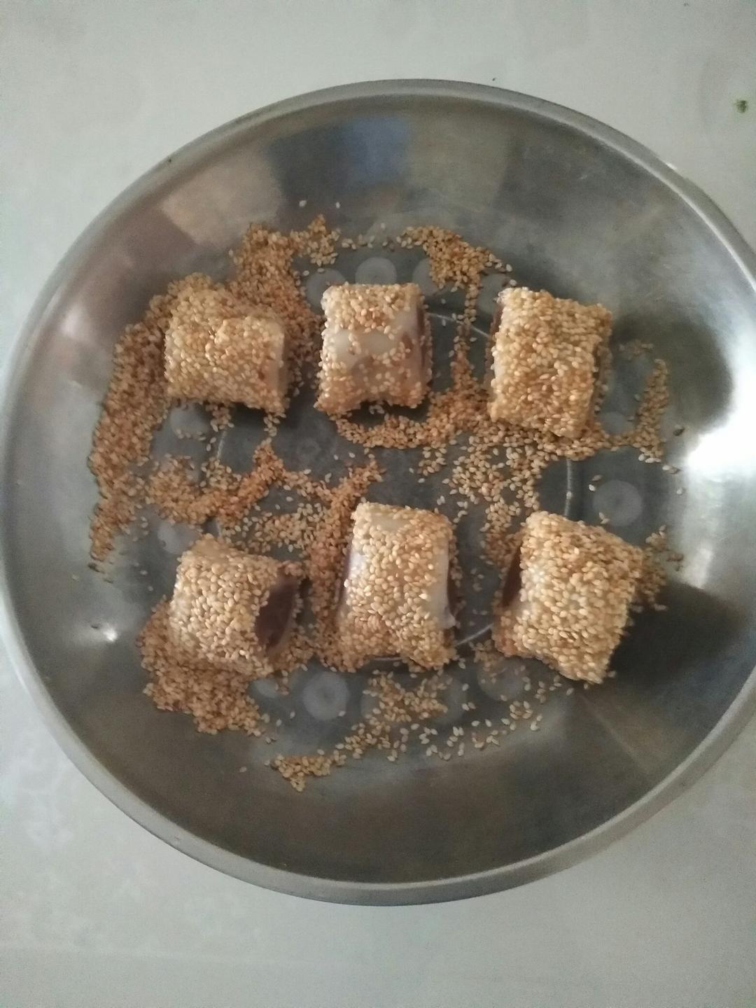 豆沙糯米卷