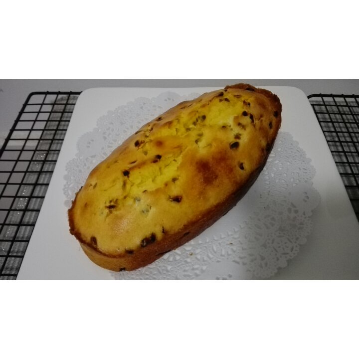 轻盈百香果磅蛋糕