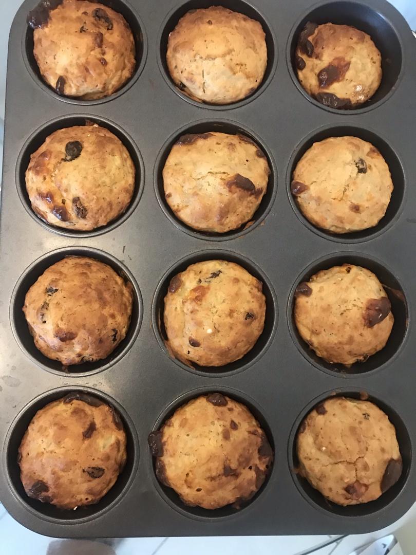 奶酪葡萄干快手面包丨健康·烘焙