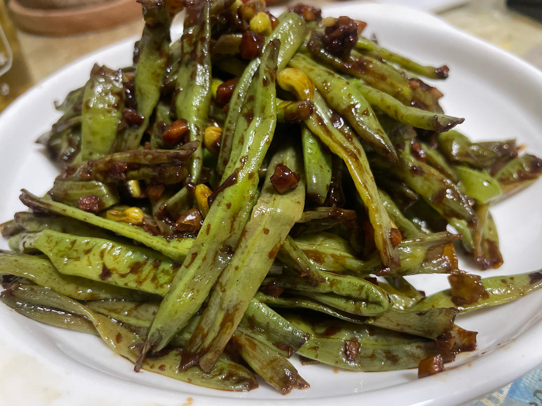 超好吃的干煸豆角
