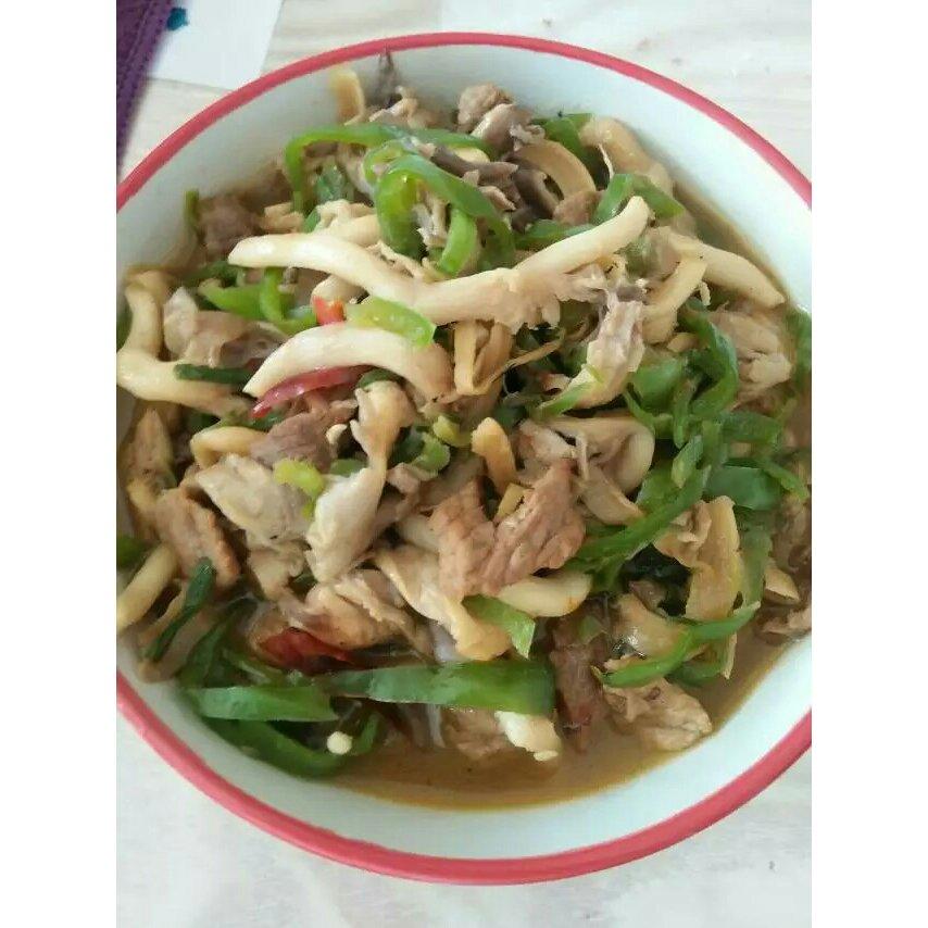 蘑菇炒肉