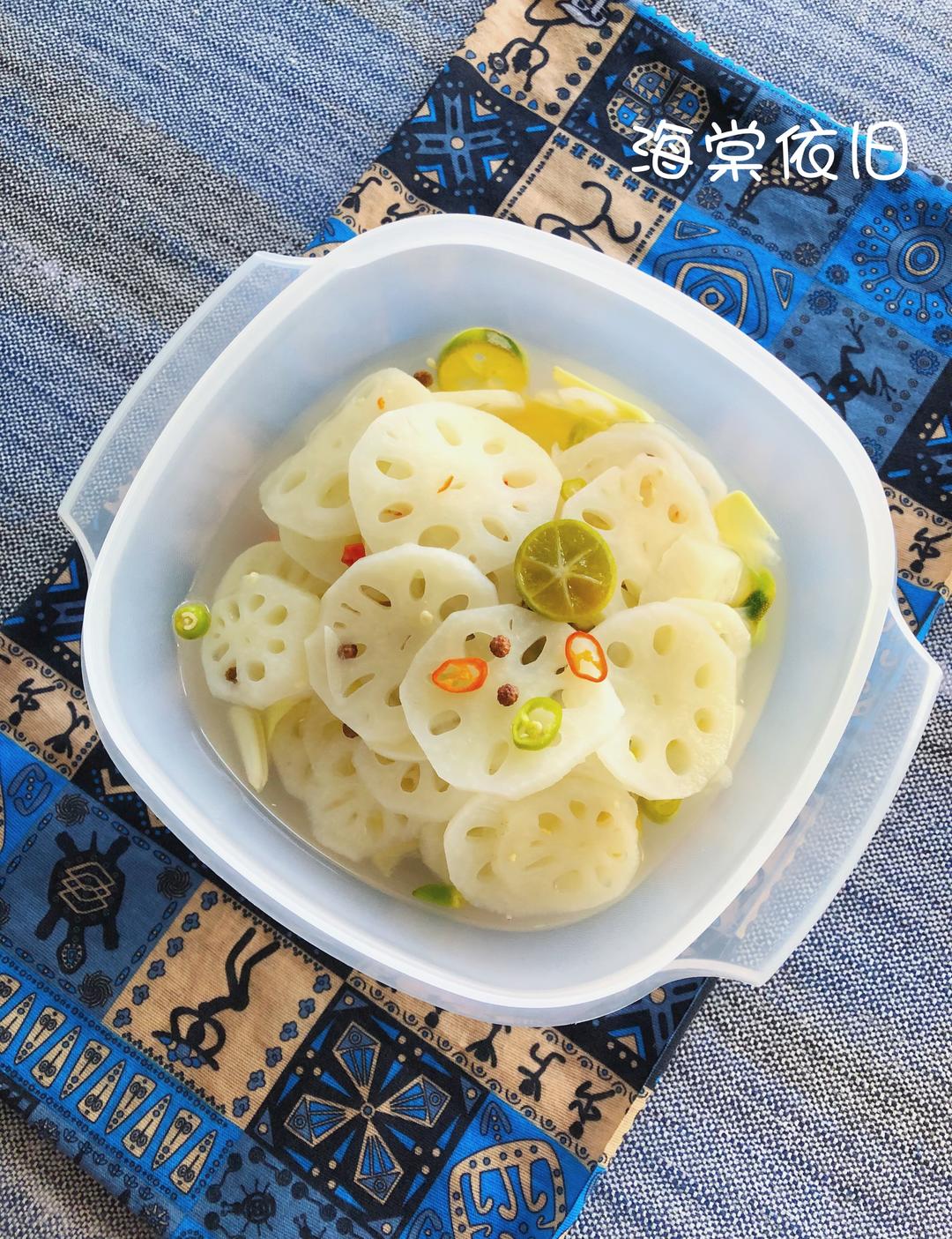 【酸辣藕片的做法步骤图,酸辣藕片怎么做好吃】海棠依旧bakery_下厨房