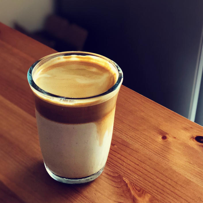 在家也能做出漂亮☕dirty☕脏咖啡👻
