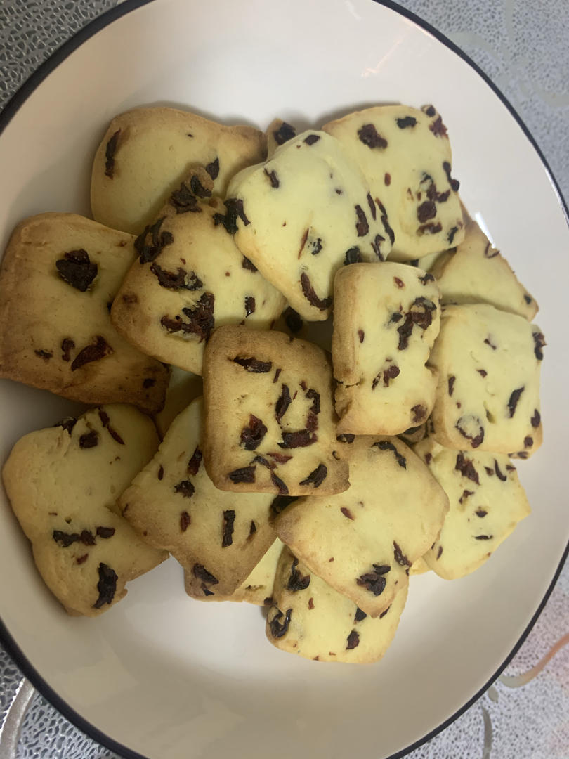 蔓越莓饼干 新手也不怕