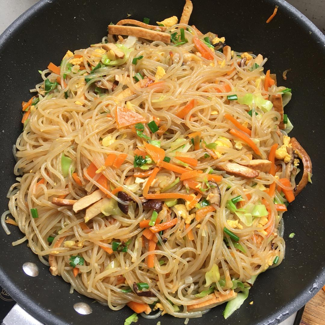 潮汕风味 炒番薯粉