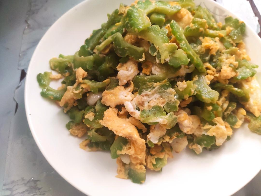 苦瓜炒蛋（清火菜）