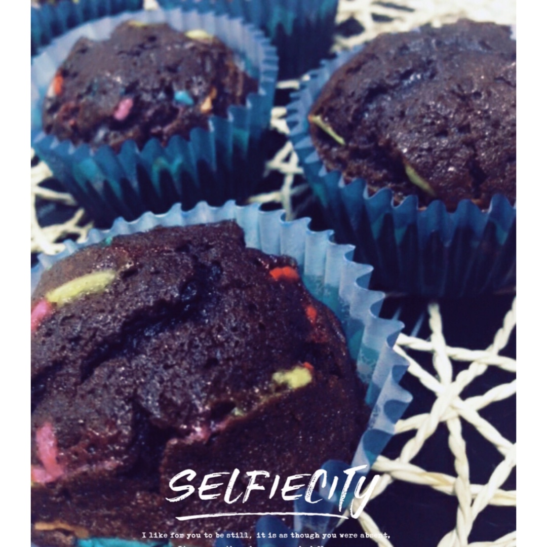 布朗尼杯子蛋糕