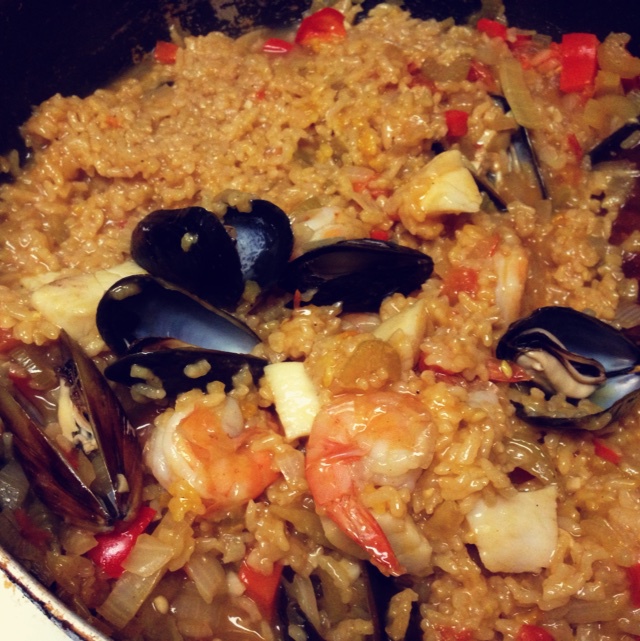 【曼食慢语】Seafood Paella 西班牙海鲜饭