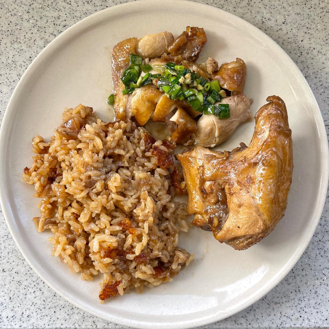 葱油鸡饭
