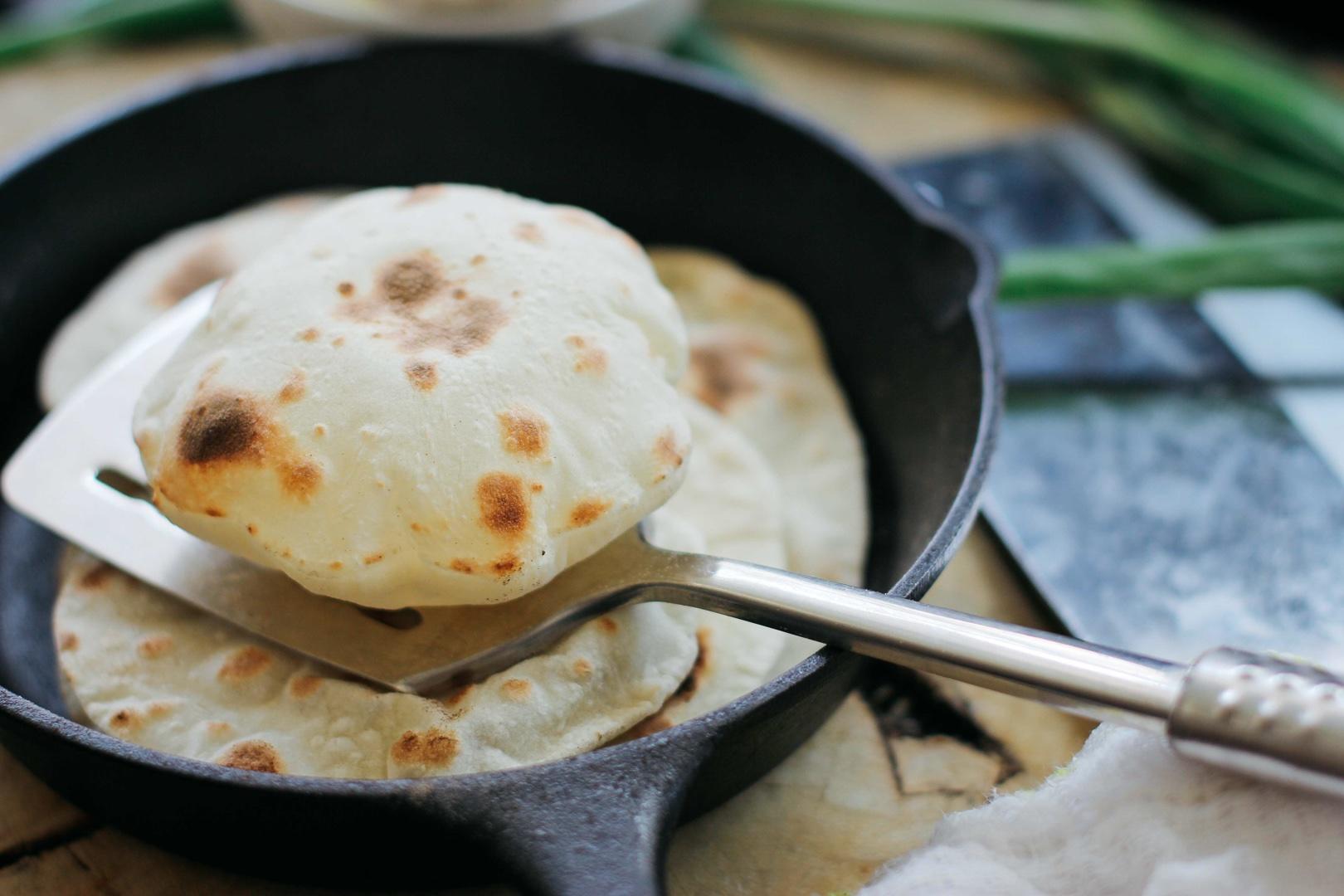 无油高萌气球饼~Roti，Phulka印度薄饼，中式单饼的做法