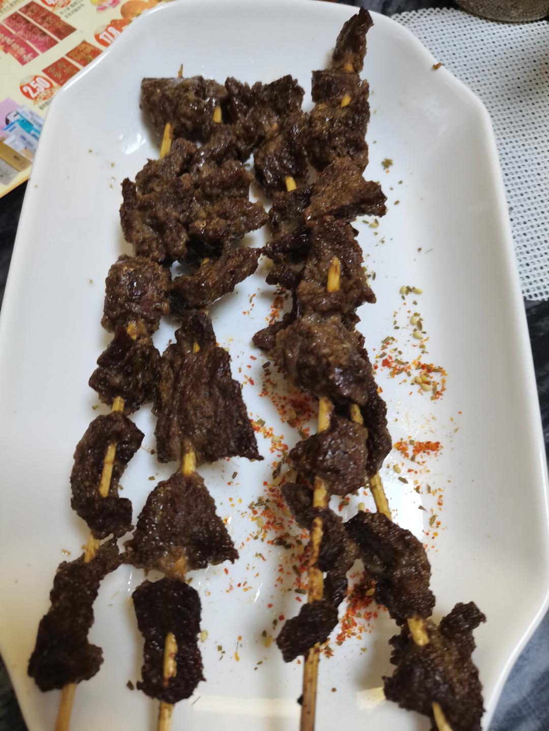 淄博烧烤之牛肉串腌制