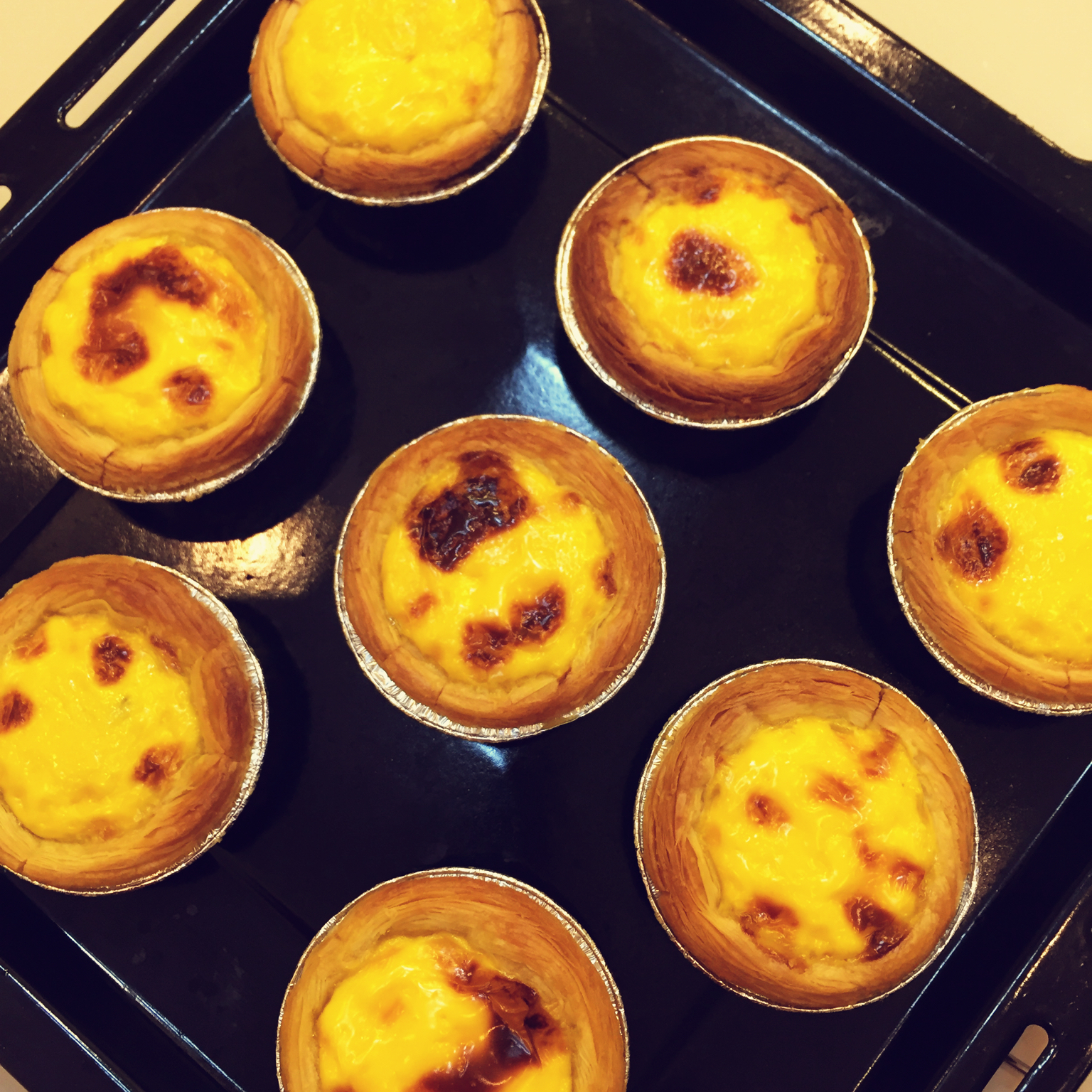 超完美味道超正的蛋挞配方，比KFC的还要嫩还要香~做过最好吃的蛋挞配方