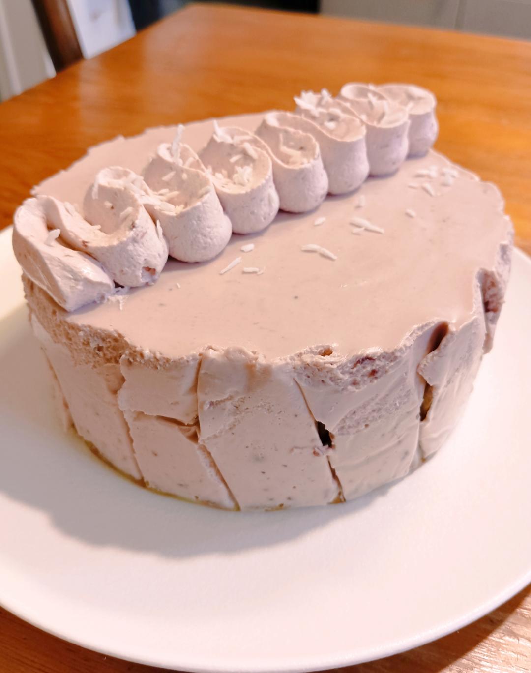 树莓开心果巴斯克🍰/芝士蛋糕