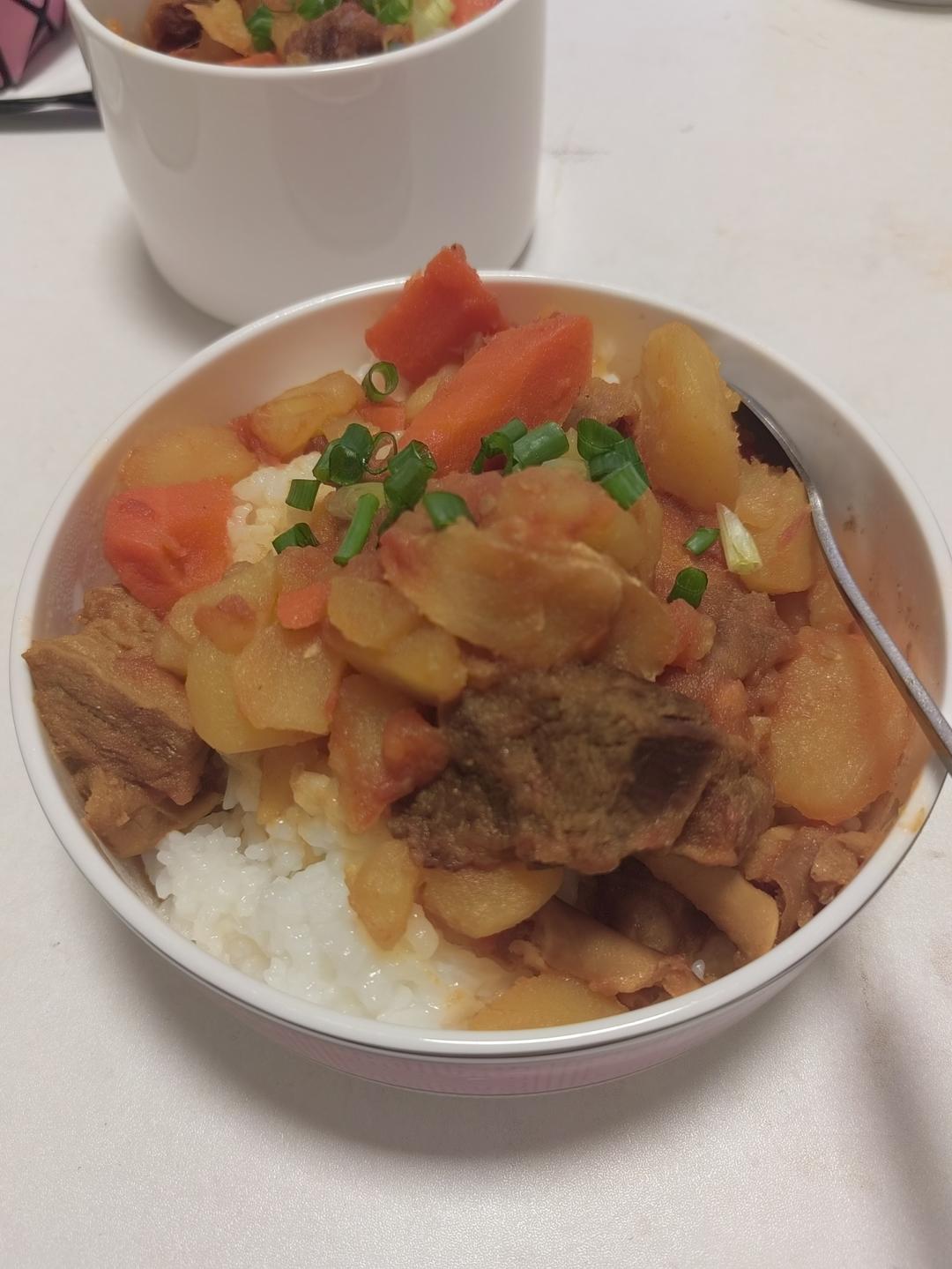 土豆炖牛腩（简易版）