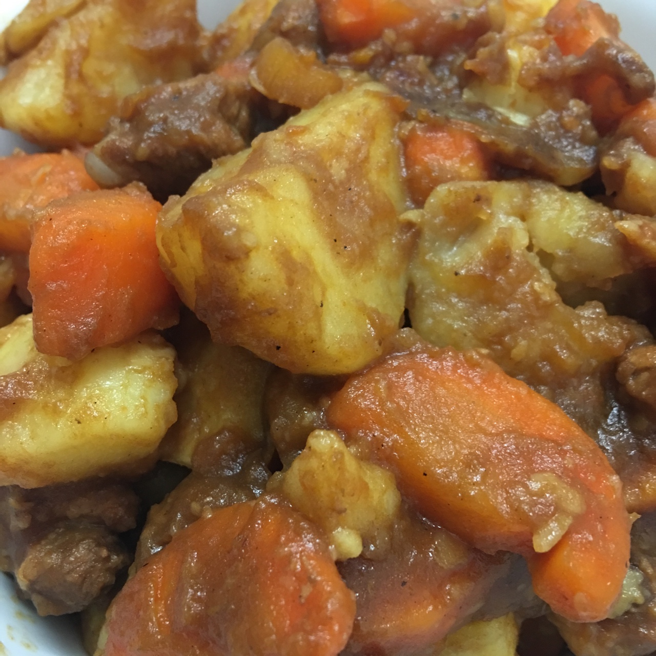 胡萝卜土豆炖排骨